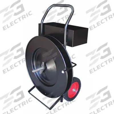 MIP Dispenser,Regular Duty,for Oscillated Wo: 3/8 in Min. Strapping Wd - Strapping Carts for Plastic Strapping