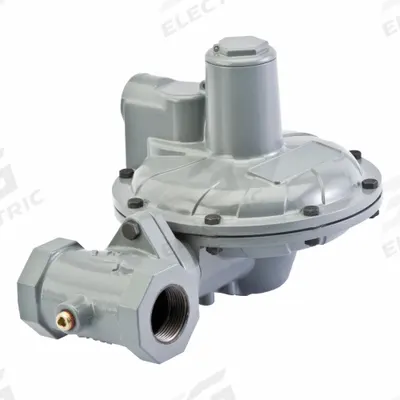 FISHER LPG Pressure Regulator: Lever-Acting Gas, 5,327,000 BtuH Gas Capacity, Cast Iron - Lever-Acting Gas Pressure Regulators