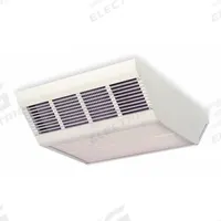 DAYTON Surface-Mount Electric Ceiling Heater: Fan Forced, 2000W/3000W/4000W Watt Output, White (MPN 2YU40). Key specifications — Wattage Output: 2000W/3000W/4000W; Voltage, Phase: 208V AC, 1 or 3-phase; Thermostat Included: No; Product Type: Surface-Mount Electric Ceiling Heater; Brand: DAYTON; Heating Method: Fan Forced; Nominal Voltage - HVAC: 208V AC; Overall Dimensions - H x W x D: 5-3/4 in x 16-7/16 in x 5-3/4 in.
