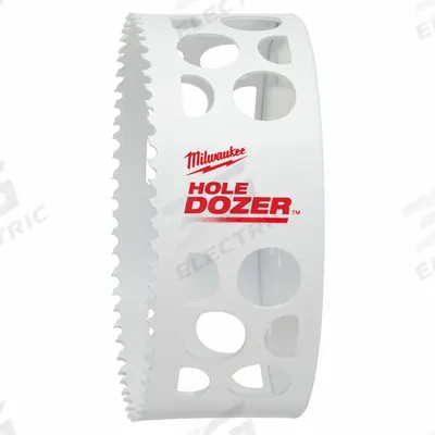 MILWAUKEE Hole Saw: 4 5/8 in Saw Dia., 3/5 Teeth per Inch, 1 5/8 in Max. Cutting Dp - Multi-Material-Cutting Hole Saws without Arbor