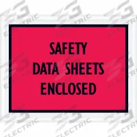 APPROVED VENDOR Packing List Envelopes: 5 1/2 in Outside Ht, 7 in Outside Lg, Red, 1,000 PK (MPN PL400). Key specifications — Color: Red; Message Location: Centered; Opening Location: Top Loading; Brand: APPROVED VENDOR.