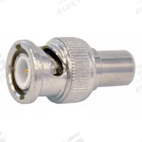 DOLPHIN COMPONENTS CORP Coaxial Terminator: Male, Connector, Silver, Crimp-On, 4 GHz Max Freq, 10 PK (MPN DC-88T-93). Key specifications — attr930438: Connector; attr930422: DOLPHIN COMPONENTS CORP; attr930423: Silver; attr930429: Nickel-Plated; attr930430: Male.