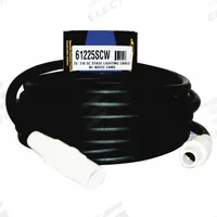 SOUTHWIRE Cam Lock Power Cable: 25 ft Cord Lg, 600V AC, CL20FW, CL20MW, 2/0 AWG Wire Size, 1 Wires (MPN 61225SCW). Key specifications — Connector End Connection Type: CL20FW; Plug End Connection Type: CL20MW; Voltage Rating: 600V AC; Wire Size: 2/0 AWG; Brand: SOUTHWIRE.