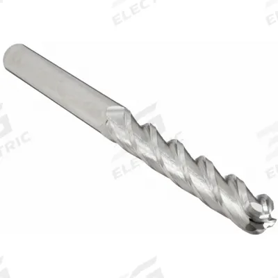 APPROVED VENDOR Ball End Mill: Carbide, 4 Flute, 1" Mill Dia, 1-1/2" LOC, 6" OAL (MPN 229-001095) - General Purpose Carbide Ball End Mills