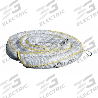 PIG Sorbent Boom: 3 in Dia, 10 ft Lg, 2 gal, Ring, White - Sorbent Socks