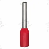 WAGO Wire Ferrule: 18 AWG Max Wire Size, Holds 1 Wire, Red, Polypropylene, 0.06 in Ferrule Dia (MPN 216-203-WWG). Key specifications — Brand: WAGO.