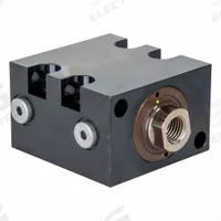 ENERPAC Block Hydraulic Cylinder: Double Acting, 38,900 lbf Nominal Capacity, 49/50 in Stroke Lg (MPN CDB180252). Key specifications — attr95641: Double Acting; attr95644: 4.74 sq in (Retract); 7.8 sq in (Advance); attr98894: ENERPAC; attr1099770: Vertical.