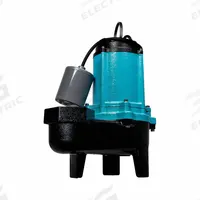 LITTLE GIANT Sewage Ejector Pump: Cast Iron, Single Phase, 1/2 hp, 115V AC, 2 in Max. Dia. Solids (MPN 10SC-CIA-RF). Key specifications — Impeller Material: Nylon; Rated Voltage: 115V AC; Brand: LITTLE GIANT; Discharge Orientation: Vertical; Switch: Piggyback Tether Float.