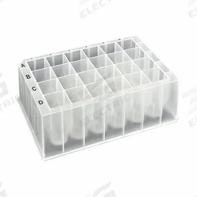 MTC BIO Deep-Well Well Plate: Sterile, 24 Wells, 10 mL, 17.1 mm Dia, RNase/DNase Free - Deep Well Plates