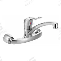 MOEN Low Arc Kitchen Faucet: M-Dura, Brass, Widespread, Wall, 2 Mounting Holes, 1.5 gpm Flow Rate (MPN 8713). Key specifications — Series: M-Dura; Brand: MOEN.