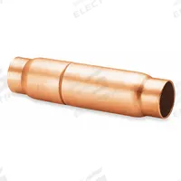 PARKER Refrigerant Check Valve: Spring Loaded Ball Check Valve, 1 1/8 in Connections, 4 in Cut Out (MPN CV11P-18FS-18FS). Key specifications — Brand: PARKER; Material: Copper.