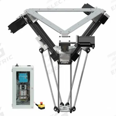 IGUS Multiaxis Robot: 3 Degrees of Freedom, 30 Picks/min, 660 mm Working Dia - Delta Robots