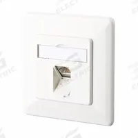 METZ CONNECT Wall Outlet: UP, GD-Zn (Zinc Die-Cast), LSA Terminal Block x RJ45, 45° Mounting Angle (MPN 1307371002-I). Key specifications — Housing Material: GD-Zn (Zinc Die-Cast); Includes Connector: Equipped; Mounting Type: UP; Product Type: Wall Outlet; Connector Color: White; Connection Type: LSA Terminal Block x RJ45.