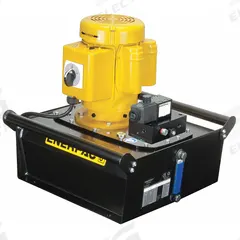 ENERPAC Hydraulic Pump: 10,000 psi Max. Op Pressure, 60 cu in/min Max. Flow Rate, 1 1/2 hp Max. HP (MPN ZE4120DB). Key specifications — attr941810: ZE4120DB; attr941817: 2-Position; attr941814: Retract.