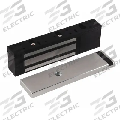 RUTHERFORD Electromagnetic Lock: 10 1/2 in Lg, 2 7/8 in Wd - Single-Door Magnetic Locks