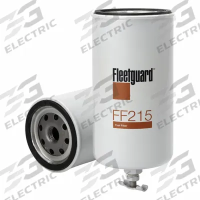FLEETGUARD Fuel Filter: Spin-On, 6 3/4 in Overall Lg, 3 1/16 in Outside Dia - Spin-On Fuel Filters