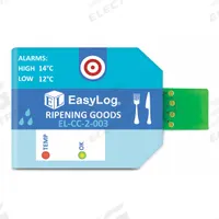 LASCAR Ripening Goods Data Logger: 0%to 100% Relative Humidity Measured, -22°F to 158°F, USB, 10 PK (MPN EL-CC-2-003 PK10). Key specifications — Interface: USB; Parameters Measured: Temperature °C; Brand: LASCAR; Features: Three Loggers for Monitoring Chilled Goods; Software Options: Software Available Separately; Data Logger Type: Temperature.