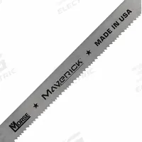 MORSE Band Saw Blade: Bi-Metal, Maverick(R), 15 ft 3 in, Raker/Variable Cutting Edge, 3/4, Bi-Metal (MPN ZWEG360C34MAVPR). Key specifications — attr1211722: 15 ft 3 in; attr1099499: 3/4.