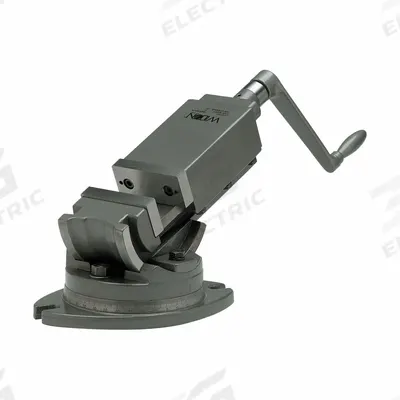 WILTON Machine Vise: 2 in Jaw Face Wd, 2 in Max Jaw Opening, 1 in Throat Dp - 2-Axis Tilting Milling Machine Vises