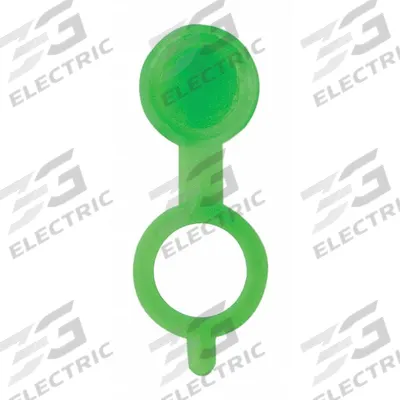 WESTWARD Grease Fitting Caps: Green - Dust Caps for Grease Fittings