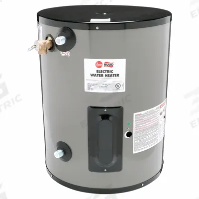 RHEEM-RUUD Point-of-Use Electric Water Heater: 277V, 19.9 gal, 3,000 W, Single Phase - Compact Commercial Electric Water Heaters