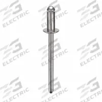 Blind Rivet,1 47/71" L,0.156" dia,PK500: Inch, 1 21/32 in Overall Lg, 23/64 in Body Lg, Dome, 500 PK (MPN U34180.015.0053). Key specifications — Brand: APPROVED VENDOR.