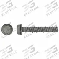 RED HEAD Screw Anchor: 3 in Overall Lg, 1/2 in Dia, Stainless Steel, Plain, External Hex, Hex, 25 PK (MPN SLDT-1230). Key specifications — Finish: Plain; Material Grade/Class: 410; Removable: Removable; System of Measurement: Inch; Tip Type: Self-Threading; Brand: RED HEAD; Screw Anchor Type: Concrete Screw Anchor; Anchor Type: Screw.