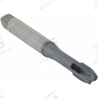 WIDIA GTD Spiral Point Tap: M8x1.25 Metric, 6H, 3 Flute, Plug Chamfer, TiCN Coated Cobalt (MPN VTSPO9510)