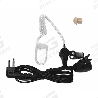 TITAN Surveillance Kit: Fits Motorola, Earbud, Push To Talk, Clear, 1 Wires, Shirt/Lapel Mic - Motorola-Compatible Earpieces & Headsets