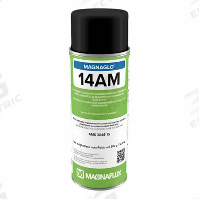 MAGNAFLUX Fluorescent Magnetic Particles: Fluorescent, 10.5 oz - Magnetic Particles for Fluorescent Testing