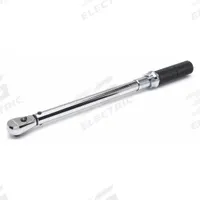 GEARWRENCH Micrometer Torque Wrench: 1/2 in Drive Size, 20 ft-lb to 150 ft-lb, 22 in Overall Lg (MPN 85063M). Key specifications — attr310021: Yes; attr424279: Not Tether Capable; attr310040: Foot-Pound; attr310018: 20 ft-lb to 150 ft-lb; attr324947: GEARWRENCH.