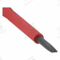 WIHA Insulated Slotted Screwdriver: Insulated SoftFinish, 2.5 mm Tip Size, Std Lg, 7 in Overall Lg (MPN 32010). Key specifications — attr1205183: 2.5 mm; attr1205186: Cushion; attr1205189: WIHA.