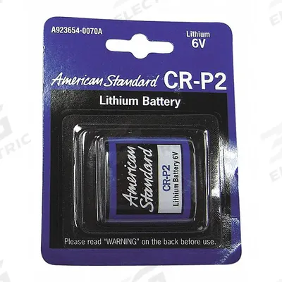 AMERICAN STANDARD Battery Module: For Selectronic Series, Lithium - Faucet Sensor Battery Packs & Power Supplies