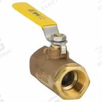 APOLLO Manual Two-Way Ball Valve: 1 in, Bronze, Straight, FNPT x FNPT, 600 psi Max. Pressure (CWP) (MPN 7010510). Key specifications — Brand: APOLLO; Handle: Lever.