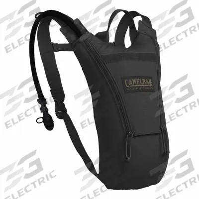 CAMELBAK Hydration Pack: Black, 2.5 L Fluid Capacity, 14 1/8 in Overall Lg, 9 in Overall Wd - Standard Hydration Packs