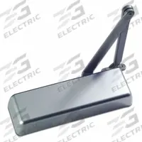 PDQ Door Closer: Parallel Mounting Type, Grade 1 - Heavy Duty, Aluminum, 12 1/4 in Lg, 2 1/4 in Wd (MPN 7101 BC PA HO 689). Key specifications — Manufacturer Part Number: 7101 BC PA HO 689; Brand: PDQ; Closer Series: 7100; Compatible with Series: 4040; Location Use: Interior/Exterior; Spring Type: Adjustable; Product Type: Door Closer; Spring Size: 6.