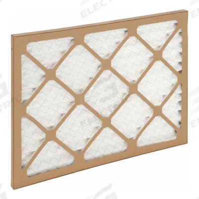 GRAINGER Pleated Air Filter: 15 in x 20 in x 1 in, MERV 8 - MERV 8 Pleated Air Filters