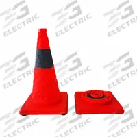 Traffic Cone: MUTCD, 18 in Cone Ht, Green, Engineer, Nylon, Blank, 4 lb Base Wt, (2) AAA Batteries (MPN 17712-1-18). Key specifications — Base Color: Fluorescent Green; Brand: MUTUAL INDUSTRIES; Cone Material: Nylon; Legend: Blank; Includes: (2) AAA Batteries.