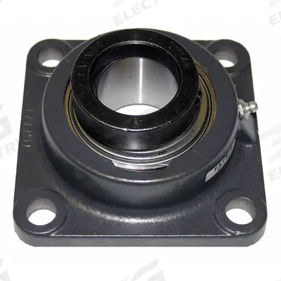 TIMKEN 4 Bolt Flange Bearing: Radial Ball, 1 in Bore, Cast Iron, Eccentric Collar - General Purpose Flange-Mount Ball Bearings