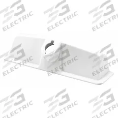 TRUE HARDWARE Operator Cover: 5 1/4 in Overall Lg, White, Operator Cover (MPN TH 21937). Key specifications — Brand: TRUE HARDWARE; Finish: Powder Coated; Color: White; Product Type: Operator Cover.
