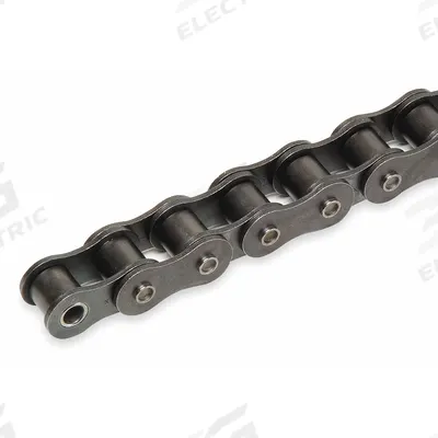 TSUBAKI Roller Chain: Steel, Single Strand, 08B, 1/2 in Pitch, 10 ft Overall Lg - British Standard Roller Chains