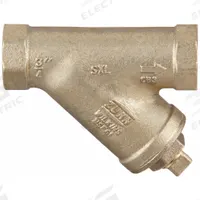 WILKINS Y Strainer: 1 1/4 in, NPT, Mesh, 0.0313 in Screen Size, Bronze, Buna-N, 4 3/4 in Ht (MPN 114-SXL). Key specifications — Brand: WILKINS; Seal Material: Buna-N; Manufacturer Part Number: 114-SXL; Screen Material: 304 Stainless Steel.