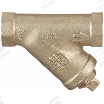WILKINS Y Strainer: 1 1/4 in, NPT, Mesh, 0.0313 in Screen Size, Bronze - Bronze Y Strainers