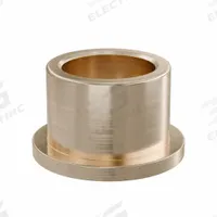 Flanged Sleeve Bearing: Bronze, SAE 841, 18 mm Bore, 24 mm OD, 18 mm Lg, -35°F to 300°F, 10 PK (MPN FFM1824-18B). Key specifications — System of Measurement: Metric; Material Grade: SAE 841; Flange Type: Flanged; Brand: OILITE.