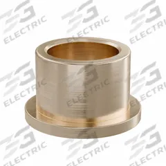 Flanged Sleeve Bearing: Bronze, SAE 841, 18 mm Bore, 24 mm OD, 18 mm Lg, -35°F to 300°F, 10 PK (MPN FFM1824-18B). Key specifications — System of Measurement: Metric; Material Grade: SAE 841; Flange Type: Flanged; Brand: OILITE.
