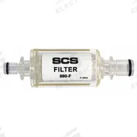SCS Ionizing Air Gun Air Filter: Compatible with Mfr. No. 980/Mfr. No. 980E, 3 PK (MPN 980-F). Key specifications — attr67340: SCS; attr67346: Mfr. No. 980E; attr78258: Filter.