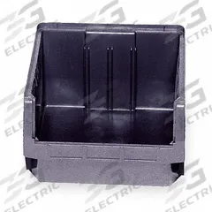 QUANTUM STORAGE SYSTEMS Shelf Bin: 19 3/4 in Overall Lg, 18 3/8 in x 11 7/8 in, Black (MPN QMS543BR). Key specifications — Brand: QUANTUM STORAGE SYSTEMS; % Recycled Content: 100%; Manufacturer Part Number: QMS543BR; Includes Dividers: Dividers Not Included; Electrostatic Discharge: Not Electrostatic Discharge Conductive.