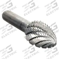 APPROVED VENDOR Carbide Bur: Pointed-End Tree, SG-1, Double Cut, 1/4" x 5/8" Head, 1/4" Shank (MPN 310-002137C). Key specifications — Trade Number: SG-1; Brand: APPROVED VENDOR.