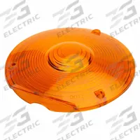 GROTE Replacement Lens: Round, Tail Light, 15/16 in Wd - Vehicle Lighting, Acrylic, Amber (MPN 91583). Key specifications — Material: Acrylic; Compatible Light Type: Tail Light; Brand: GROTE.