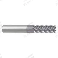 APPROVED VENDOR Corner Radius End Mill: Carbide, nACRo Coated, 6 Flute, 3/4" Mill Dia, 2-1/4" LOC (MPN 292-401243)